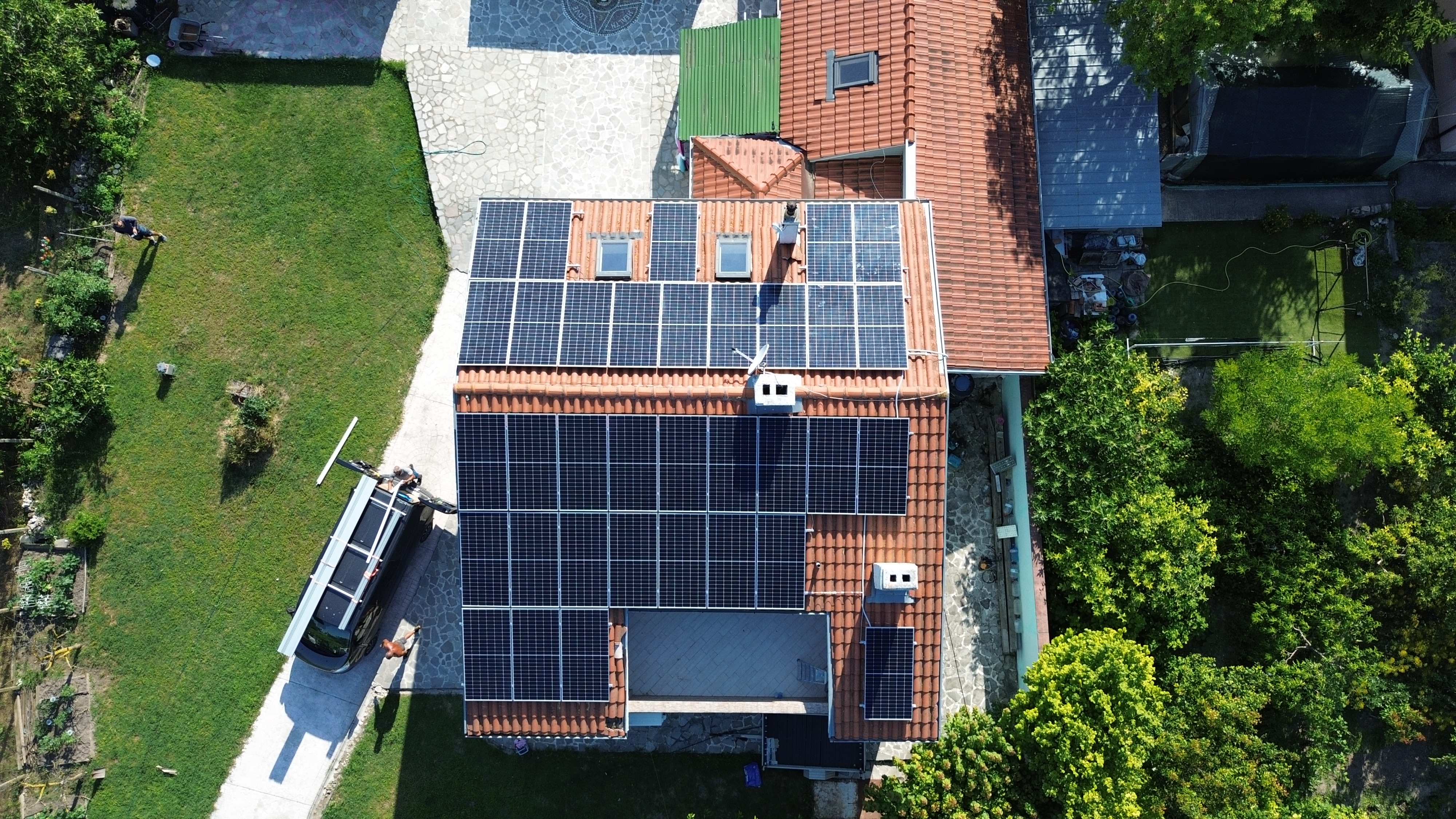 Фотоволтаична система 15kW, с. Доброглед, обл.Варна